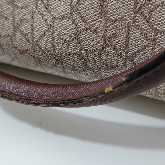 Calvin Klein Logo Jacquard Tote Bag • Brown • Gold Hardware - Picture 12 of 16